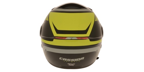 PŘILBA REFLEX, CASSIDA - ČR (ČERNÁ/ŽLUTÁ FLUO/ŠEDÁ)
