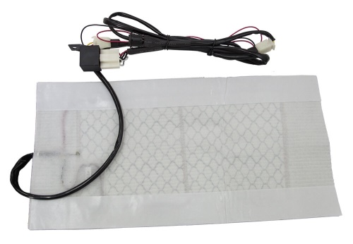 SHARK vyhřívání sedadla pro skútry/čtyřkolky/motocykly,12V ,35Watt, 19,5x39,5cm