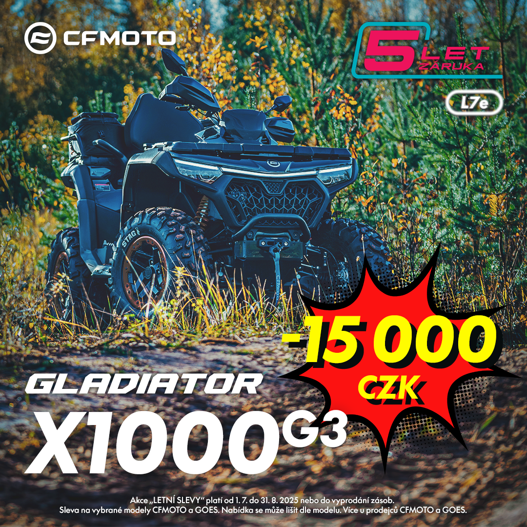 Gladiator X1000 G3 Euro 5+