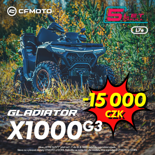 Gladiator X1000 G3 Euro 5+