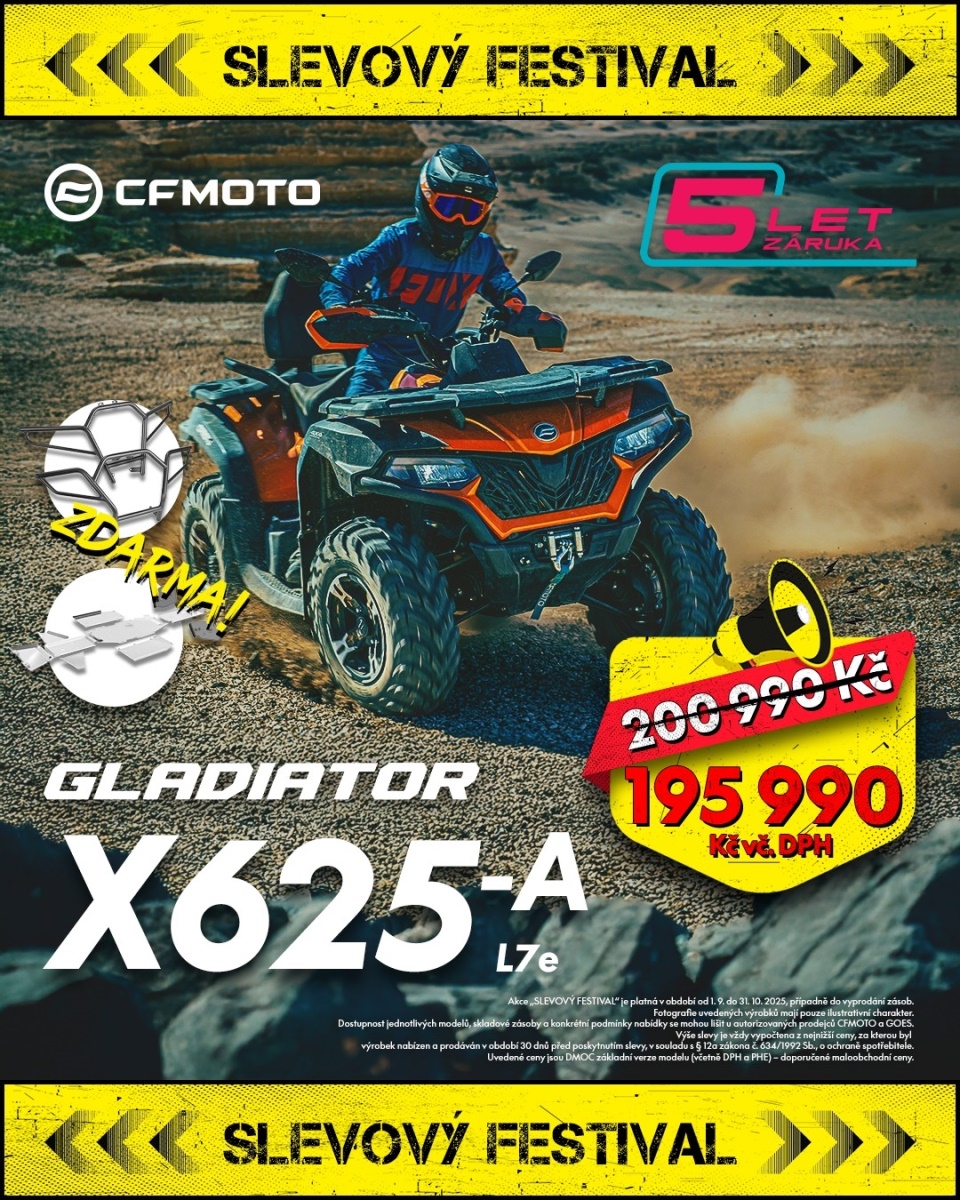 Gladiator X625-A EURO 5