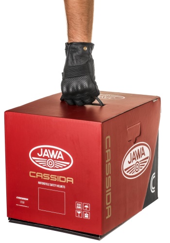 PŘILBA APEX JAWA, CASSIDA - ČR (ČERVENÁ/ČERNÁ/ŠEDÁ, BALENÍ VČ. PINLOCK FOLIE)