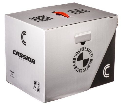PŘILBA HANDY PLUS LINEAR, CASSIDA (ORANŽOVÁ MATNÁ/ČERNÁ) 2024