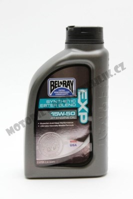 Motorový olej EXP SYNTHETIC ESTER BLEND 4T 15W-50 1 l