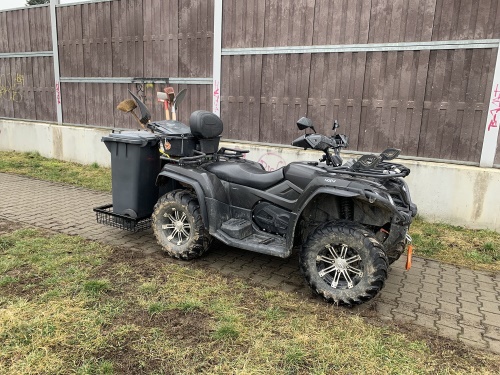 Nesený koš ATV