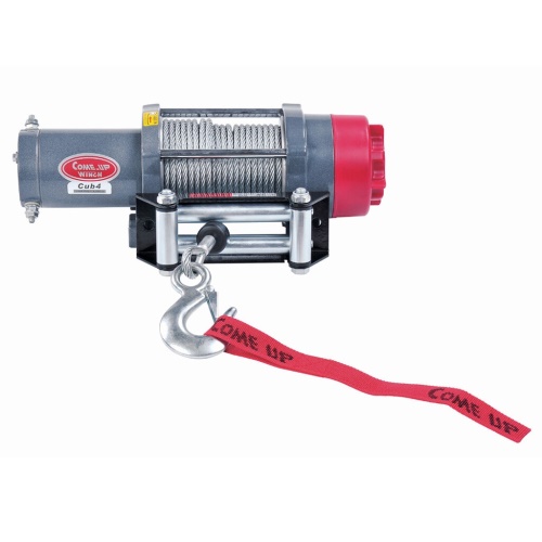 naviják COMEUP Cub 4 12V STD, 4000lbs, ocelové lano