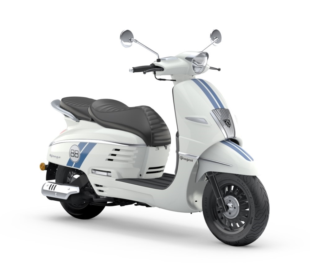 Peugeot Django 125i Sport - Milky White