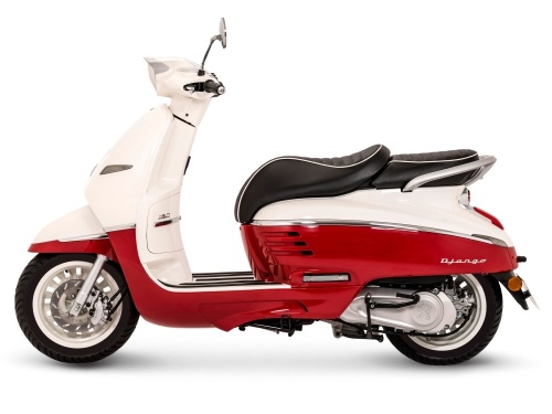 PEUGEOT DJANGO 125i STANDARD Červená