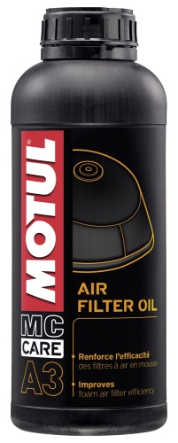 MOTUL OLEJ PRO ÚDRŽBU VZDUCHOVÝCH FILTRŮ A3 AIR FILTER OIL, 1 L