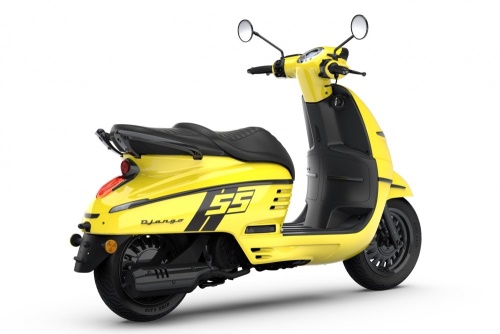 Peugeot Django 125i Sport - Caribbean Yellow