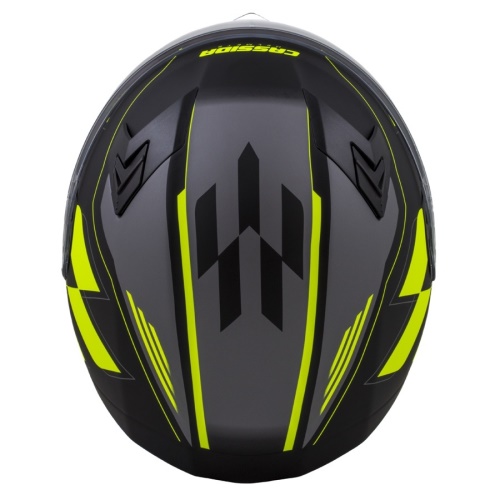 PŘILBA INTEGRAL 3.0 ROXOR, CASSIDA (ČERNÁ MATNÁ/ŽLUTÁ FLUO/ŠEDÁ, PLEXI S PŘÍPRAVOU PRO PINLOCK)