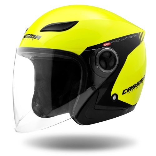 PŘILBA REFLEX SAFETY, CASSIDA - ČR (ŽLUTÁ FLUO/ČERNÁ)