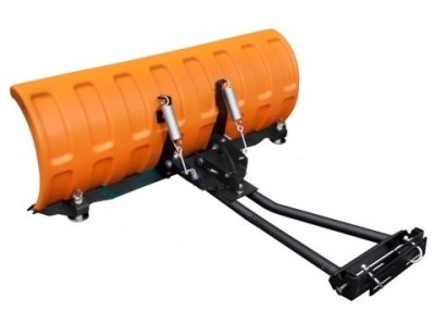 SHARK sněhová radlice 152 cm, oranžová, včetně adaptéru