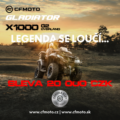 Gladiator X1000 Overland EURO 5