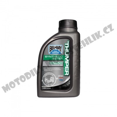 Motorový olej THUMPER RACING WORKS SYNTHETIC ESTER 4T 10W-50 1 l