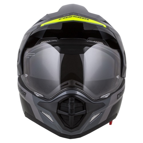 PŘILBA TOUR 1.1 SPECTRE, CASSIDA (ŠEDÁ/SVĚTLE ŠEDÁ/ŽLUTÁ FLUO/ČERNÁ, PLEXI S PŘÍPRAVOU PRO PINLOCK)