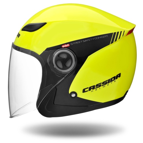 PŘILBA REFLEX SAFETY, CASSIDA - ČR (ŽLUTÁ FLUO/ČERNÁ)