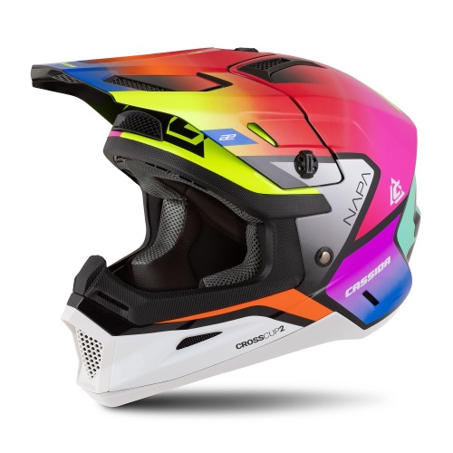 přilba Cross Cup 2 Napa Junior, CASSIDA, dětská (multikolor perleť) 2026