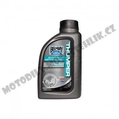 Motorový olej THUMPER RACING SYNTHETIC ESTER BLEND 4T 15W-50 1 l