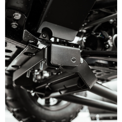 Sněžný pluh SHARK 52" DELUXE ČERNÝ (132 cm) s adaptérem QUICK