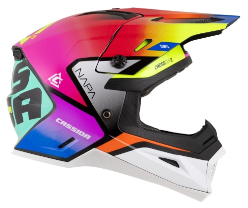 přilba Cross Cup 2 Napa Junior, CASSIDA, dětská (multikolor perleť) 2026