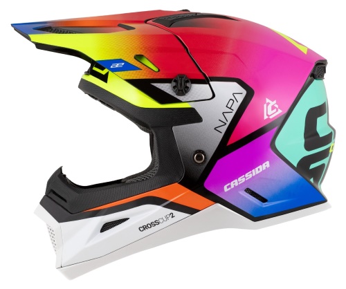 přilba Cross Cup 2 Napa Junior, CASSIDA, dětská (multikolor perleť) 2026