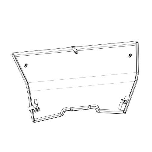 Z1000 Sport/Sport R Zadní panel DFK