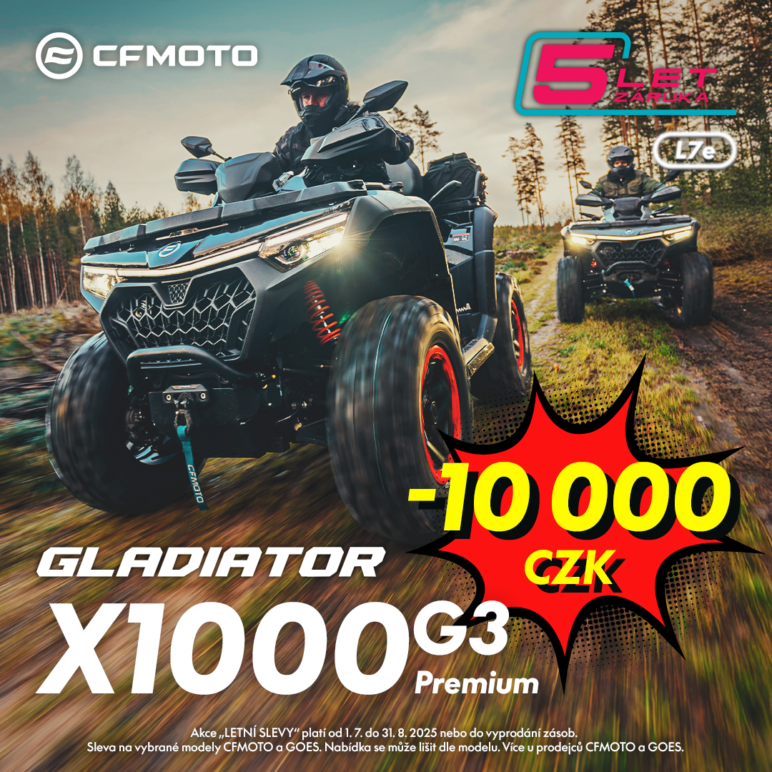 Gladiator X1000 G3 PREMIUM EURO 5+