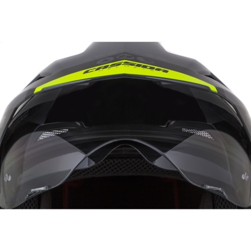 PŘILBA TOUR 1.1 SPECTRE, CASSIDA (ŠEDÁ/SVĚTLE ŠEDÁ/ŽLUTÁ FLUO/ČERNÁ, PLEXI S PŘÍPRAVOU PRO PINLOCK)