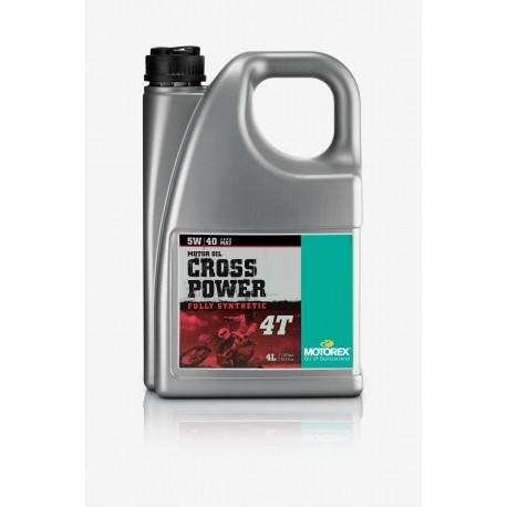 MOTOROVÝ OLEJ MOTOREX CROSS POWER 4T 5W/40 4L