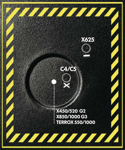 Zadní box Tesseract X8 CARGO UNI (120 l)