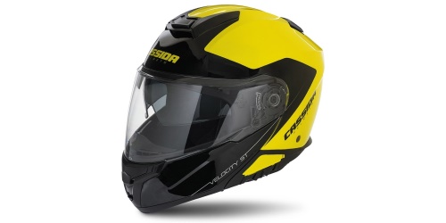 PŘILBA VELOCITY ST 2.1, CASSIDA (ŽLUTÁ FLUO/ČERNÁ, PLEXI S PŘÍPRAVOU PRO PINLOCK)