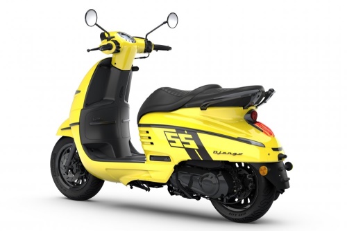 Peugeot Django 125i Sport - Caribbean Yellow