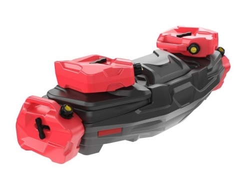 Kanystr Tesseract X8‑G3 (5 L) červený