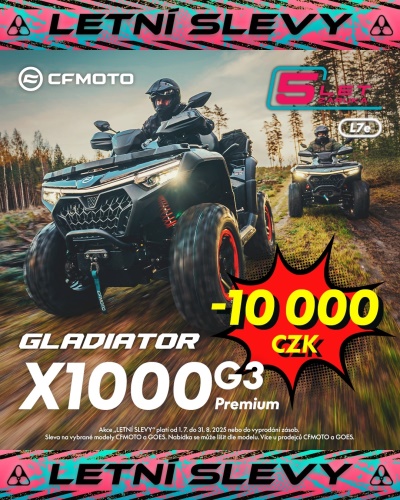 Gladiator X1000 G3 PREMIUM EURO 5+
