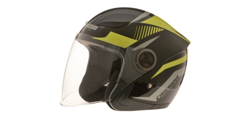 PŘILBA REFLEX, CASSIDA - ČR (ČERNÁ/ŽLUTÁ FLUO/ŠEDÁ)